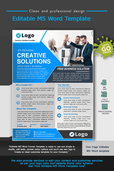 Business Solution MS Word Template