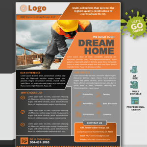 Construction Company MS Word Template